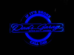 Dad's Garage LED Wall Light Neon-Like - Color Changing - Free Shipping