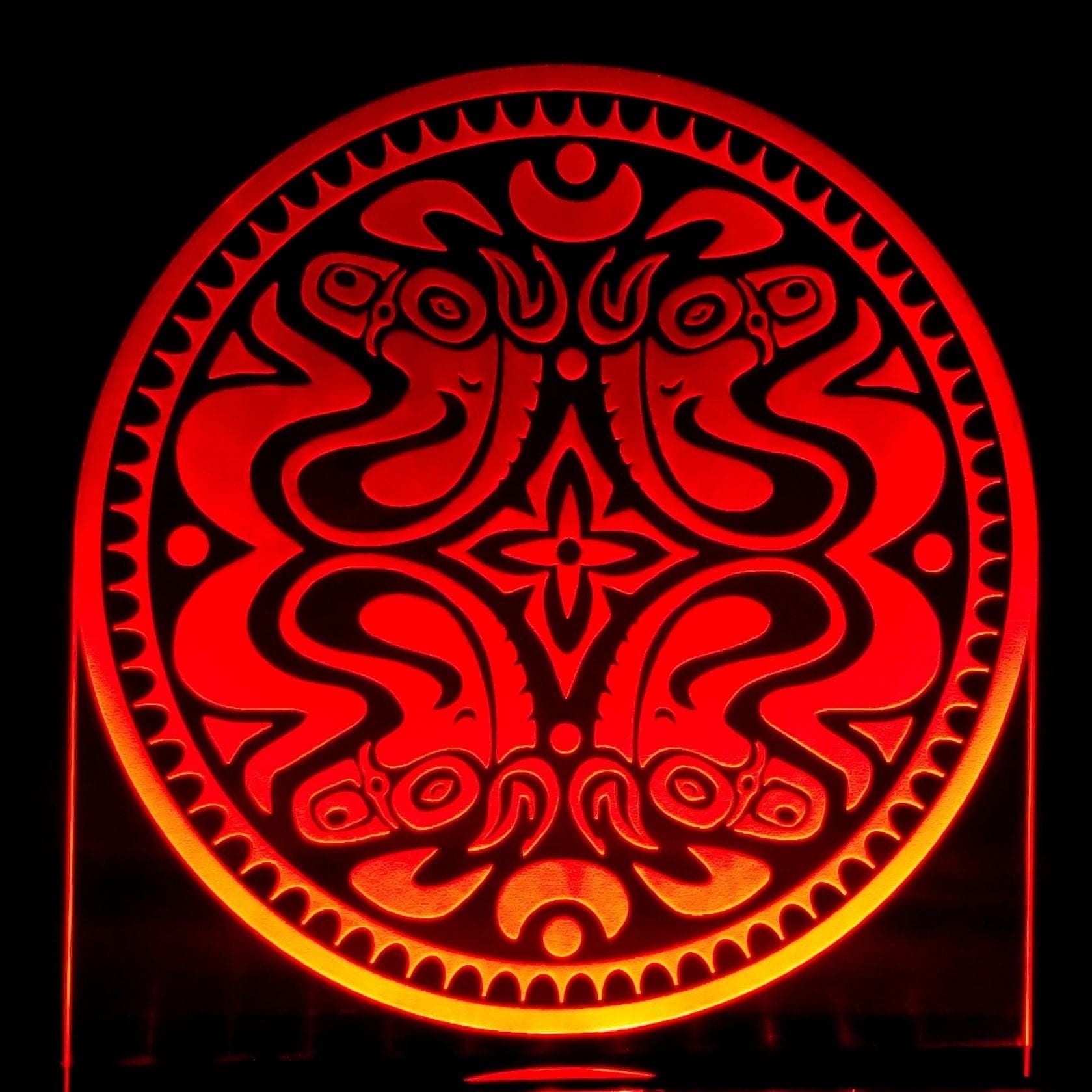 Gov't Mule With 4 Mules LED tabletop light lamp/sign - Neon-like - Free shipping - Made in USA.