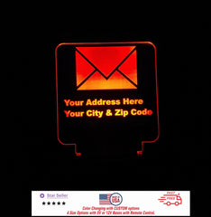 Custom Address Sign Personalized LED Night Light, Neon sign, Business Sign, Business Light, Address Light Sign Free Shipping Made in USA
